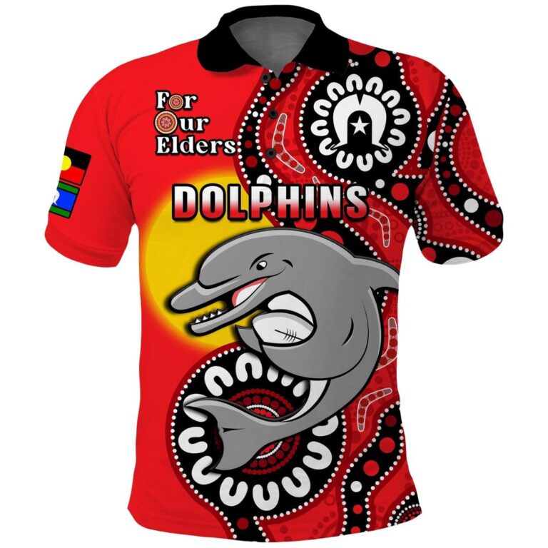 National Rugby League store - Loyal fans of Redcliffe Dolphins's Unisex Polo Shirt,Kid Polo Shirt:vintage National Rugby League suit,uniform,apparel,shirts,merch,hoodie,jackets,shorts,sweatshirt,outfits,clothes