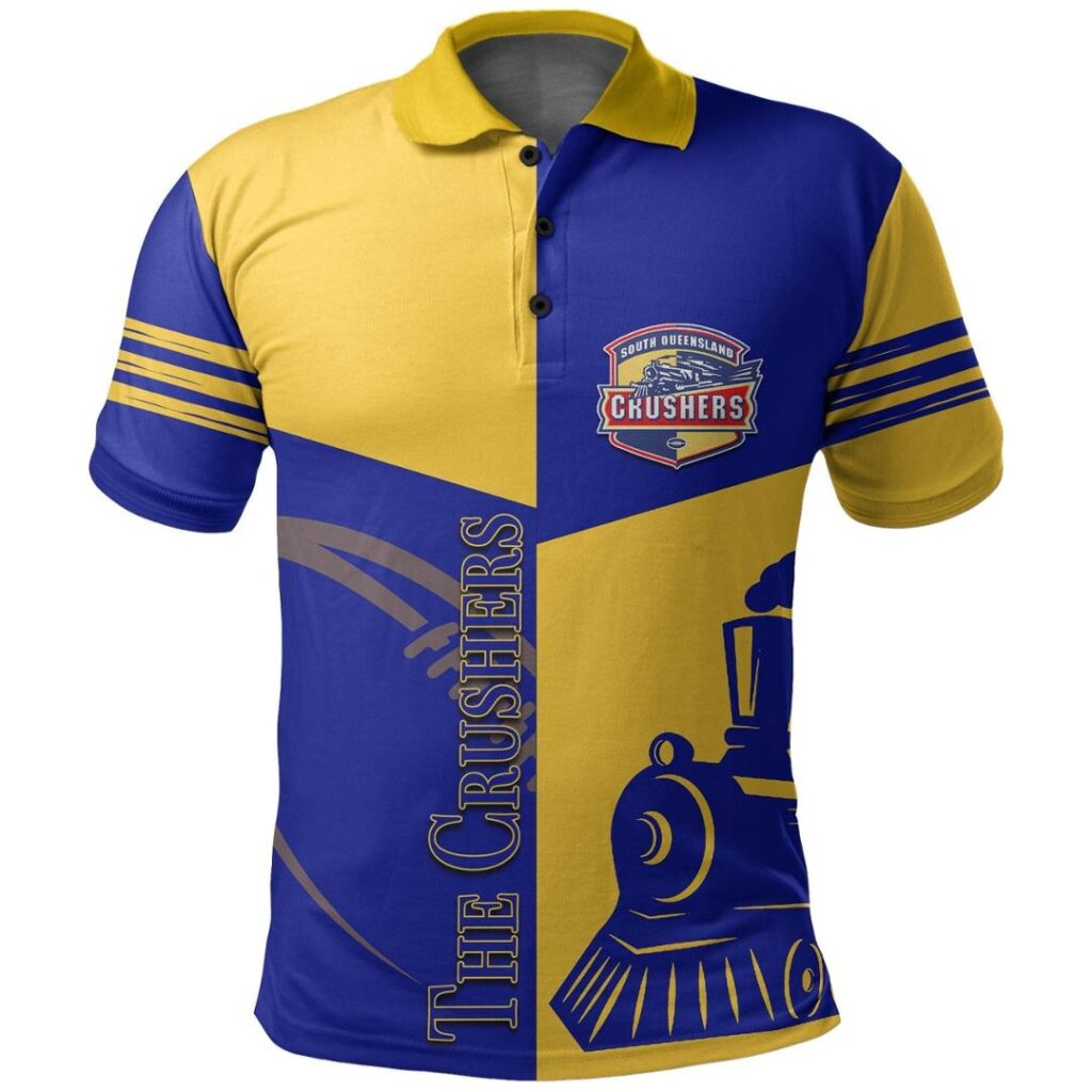 National Rugby League store - Loyal fans of South Queensland Crushers's Unisex Polo Shirt,Kid Polo Shirt:vintage National Rugby League suit,uniform,apparel,shirts,merch,hoodie,jackets,shorts,sweatshirt,outfits,clothes