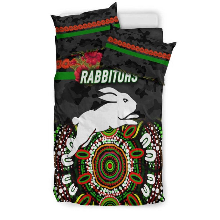 National Rugby League store - Loyal fans of South Sydney Rabbitohs's Bedding Duvet Cover + 1/2 Pillow Cases:vintage National Rugby League suit,uniform,apparel,shirts,merch,hoodie,jackets,shorts,sweatshirt,outfits,clothes