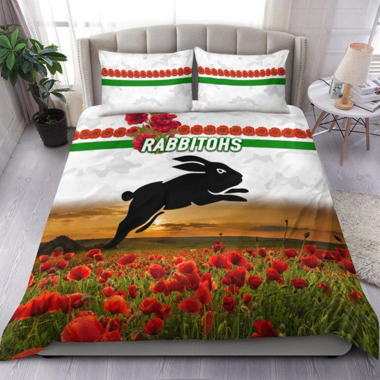 National Rugby League store - Loyal fans of South Sydney Rabbitohs's Bedding Duvet Cover + 1/2 Pillow Cases:vintage National Rugby League suit,uniform,apparel,shirts,merch,hoodie,jackets,shorts,sweatshirt,outfits,clothes