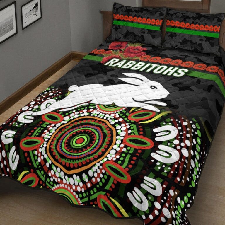 National Rugby League store - Loyal fans of South Sydney Rabbitohs's Quilt + 1/2 Pillow Cases:vintage National Rugby League suit,uniform,apparel,shirts,merch,hoodie,jackets,shorts,sweatshirt,outfits,clothes