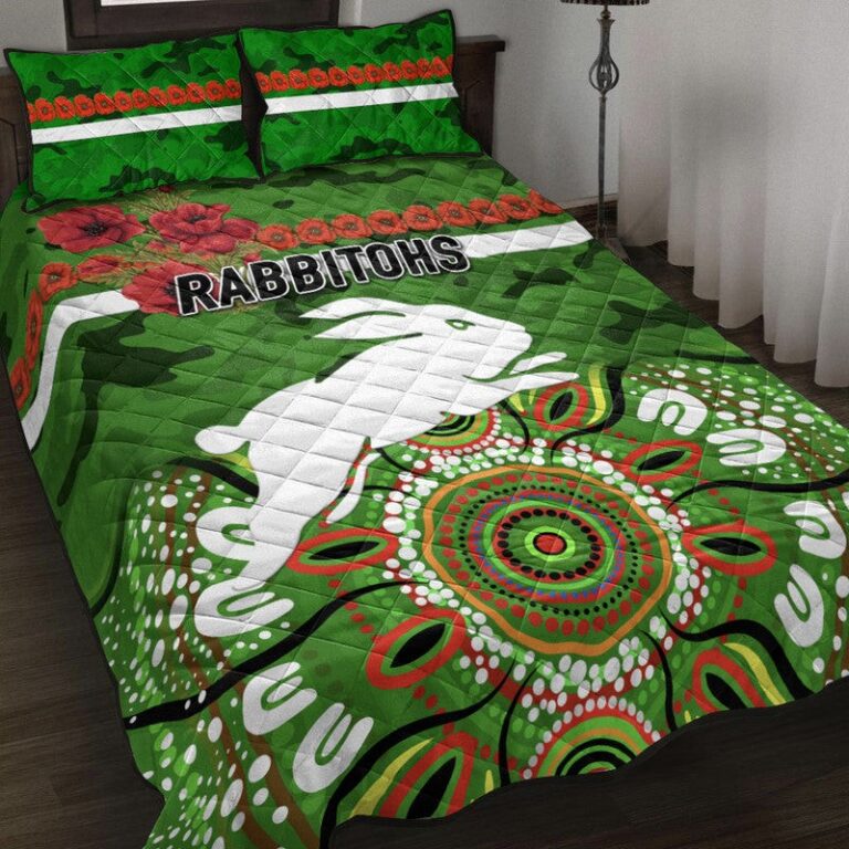 National Rugby League store - Loyal fans of South Sydney Rabbitohs's Quilt + 1/2 Pillow Cases:vintage National Rugby League suit,uniform,apparel,shirts,merch,hoodie,jackets,shorts,sweatshirt,outfits,clothes