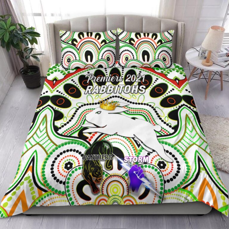 National Rugby League store - Loyal fans of South Sydney Rabbitohs's Bedding Duvet Cover + 1/2 Pillow Cases:vintage National Rugby League suit,uniform,apparel,shirts,merch,hoodie,jackets,shorts,sweatshirt,outfits,clothes