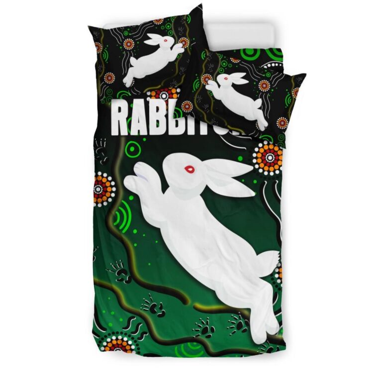 National Rugby League store - Loyal fans of South Sydney Rabbitohs's Bedding Duvet Cover + 1/2 Pillow Cases:vintage National Rugby League suit,uniform,apparel,shirts,merch,hoodie,jackets,shorts,sweatshirt,outfits,clothes