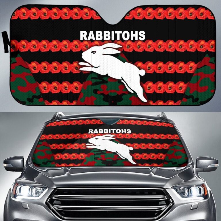 National Rugby League store - Loyal fans of South Sydney Rabbitohs's Auto Sun Shades:vintage National Rugby League suit,uniform,apparel,shirts,merch,hoodie,jackets,shorts,sweatshirt,outfits,clothes