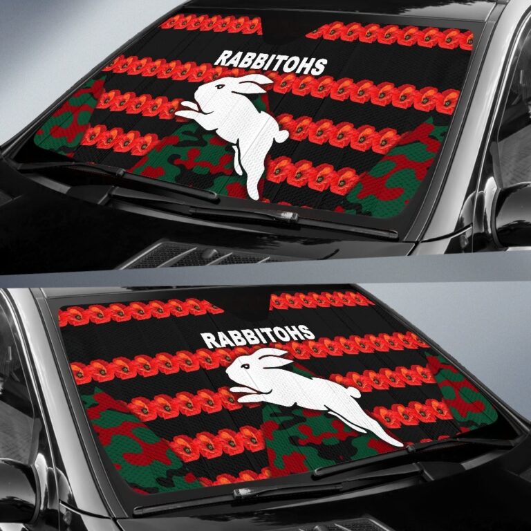 National Rugby League store - Loyal fans of South Sydney Rabbitohs's Auto Sun Shades:vintage National Rugby League suit,uniform,apparel,shirts,merch,hoodie,jackets,shorts,sweatshirt,outfits,clothes
