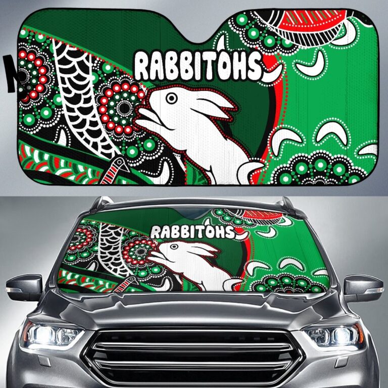 National Rugby League store - Loyal fans of South Sydney Rabbitohs's Auto Sun Shades:vintage National Rugby League suit,uniform,apparel,shirts,merch,hoodie,jackets,shorts,sweatshirt,outfits,clothes