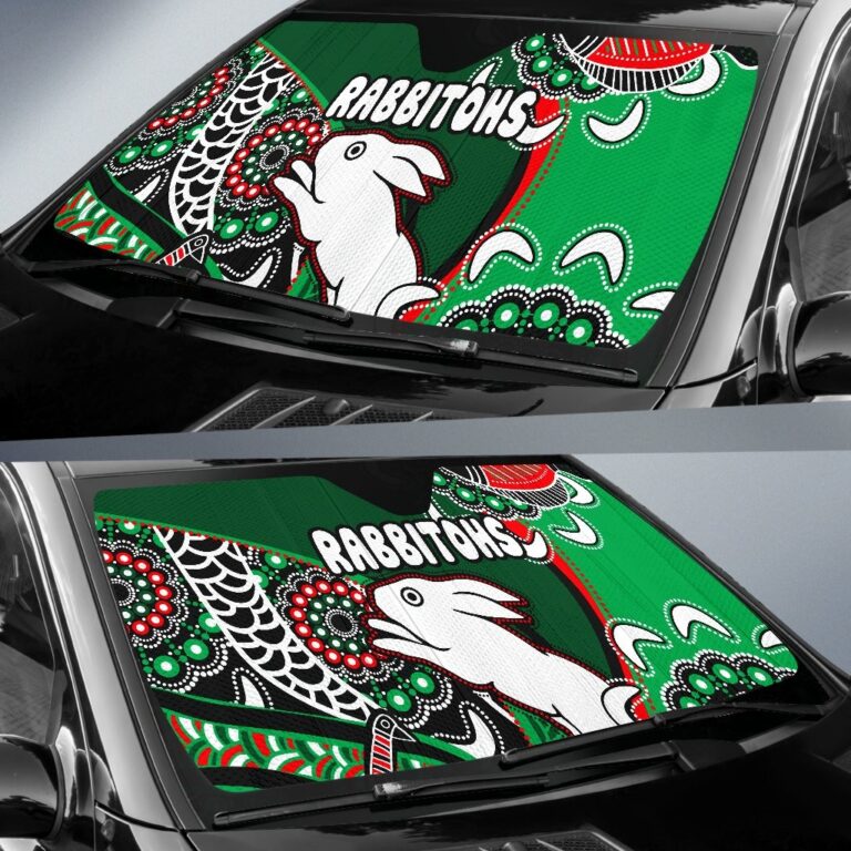 National Rugby League store - Loyal fans of South Sydney Rabbitohs's Auto Sun Shades:vintage National Rugby League suit,uniform,apparel,shirts,merch,hoodie,jackets,shorts,sweatshirt,outfits,clothes