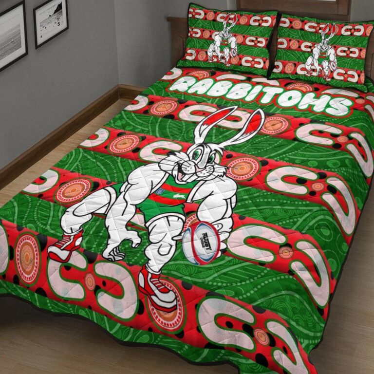 National Rugby League store - Loyal fans of South Sydney Rabbitohs's Quilt + 1/2 Pillow Cases:vintage National Rugby League suit,uniform,apparel,shirts,merch,hoodie,jackets,shorts,sweatshirt,outfits,clothes