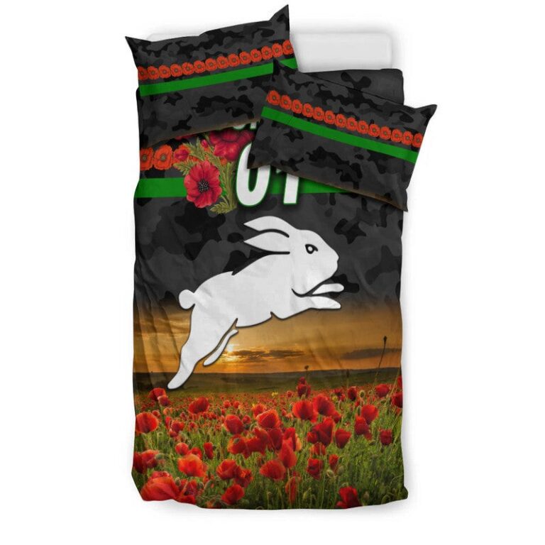 National Rugby League store - Loyal fans of South Sydney Rabbitohs's Bedding Duvet Cover + 1/2 Pillow Cases:vintage National Rugby League suit,uniform,apparel,shirts,merch,hoodie,jackets,shorts,sweatshirt,outfits,clothes
