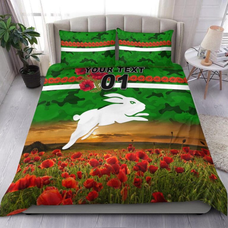 National Rugby League store - Loyal fans of South Sydney Rabbitohs's Bedding Duvet Cover + 1/2 Pillow Cases:vintage National Rugby League suit,uniform,apparel,shirts,merch,hoodie,jackets,shorts,sweatshirt,outfits,clothes