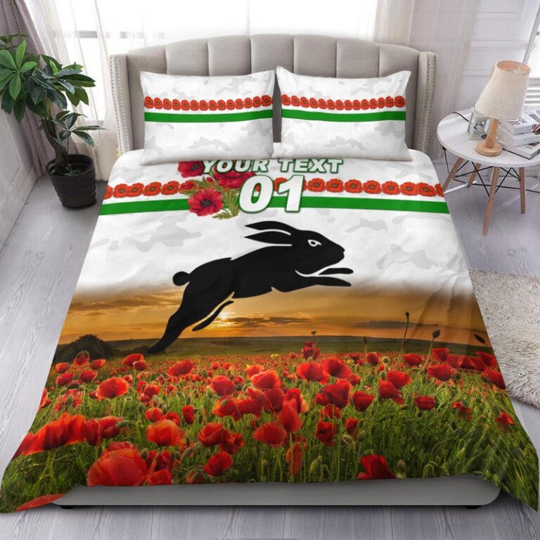 National Rugby League store - Loyal fans of South Sydney Rabbitohs's Bedding Duvet Cover + 1/2 Pillow Cases:vintage National Rugby League suit,uniform,apparel,shirts,merch,hoodie,jackets,shorts,sweatshirt,outfits,clothes