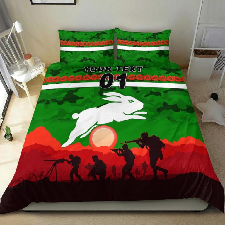 National Rugby League store - Loyal fans of South Sydney Rabbitohs's Bedding Duvet Cover + 1/2 Pillow Cases:vintage National Rugby League suit,uniform,apparel,shirts,merch,hoodie,jackets,shorts,sweatshirt,outfits,clothes
