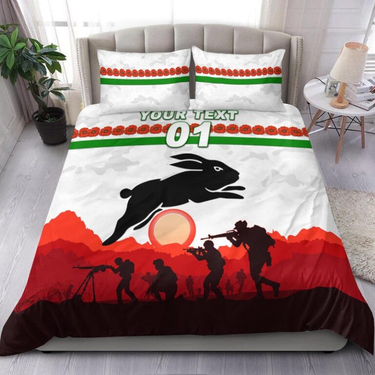 National Rugby League store - Loyal fans of South Sydney Rabbitohs's Bedding Duvet Cover + 1/2 Pillow Cases:vintage National Rugby League suit,uniform,apparel,shirts,merch,hoodie,jackets,shorts,sweatshirt,outfits,clothes