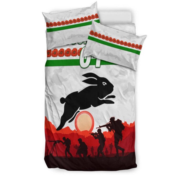 National Rugby League store - Loyal fans of South Sydney Rabbitohs's Bedding Duvet Cover + 1/2 Pillow Cases:vintage National Rugby League suit,uniform,apparel,shirts,merch,hoodie,jackets,shorts,sweatshirt,outfits,clothes