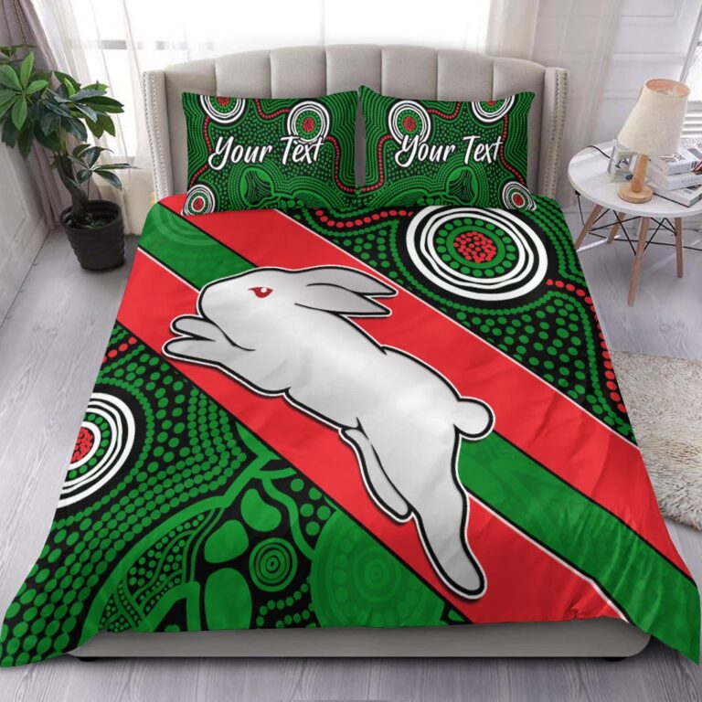 National Rugby League store - Loyal fans of South Sydney Rabbitohs's Bedding Duvet Cover + 1/2 Pillow Cases:vintage National Rugby League suit,uniform,apparel,shirts,merch,hoodie,jackets,shorts,sweatshirt,outfits,clothes