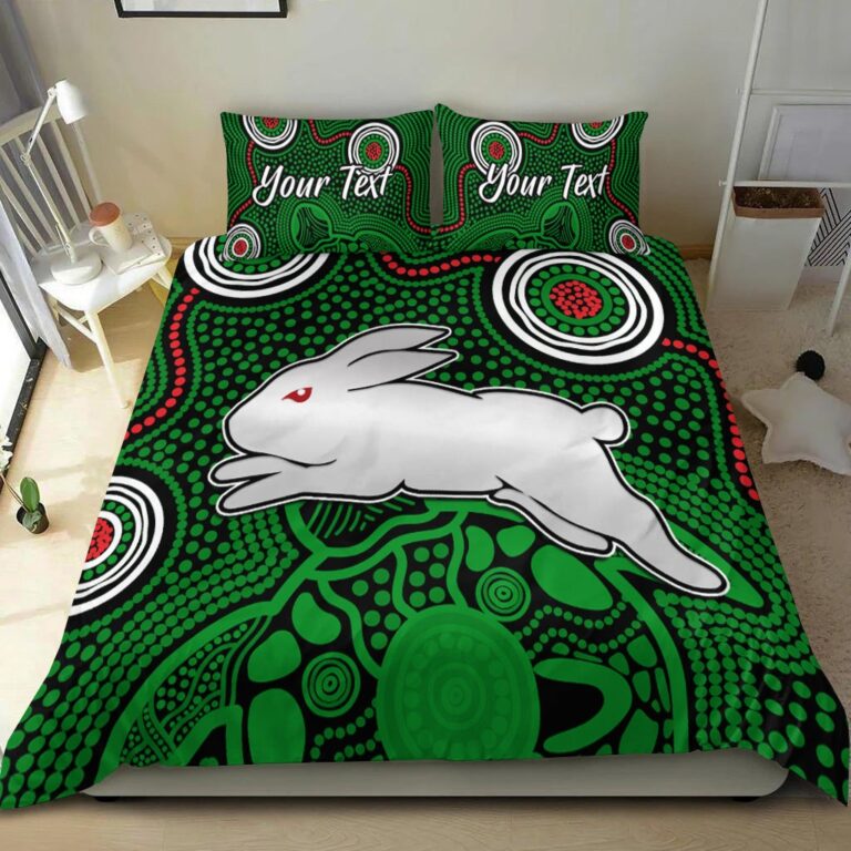 National Rugby League store - Loyal fans of South Sydney Rabbitohs's Bedding Duvet Cover + 1/2 Pillow Cases:vintage National Rugby League suit,uniform,apparel,shirts,merch,hoodie,jackets,shorts,sweatshirt,outfits,clothes