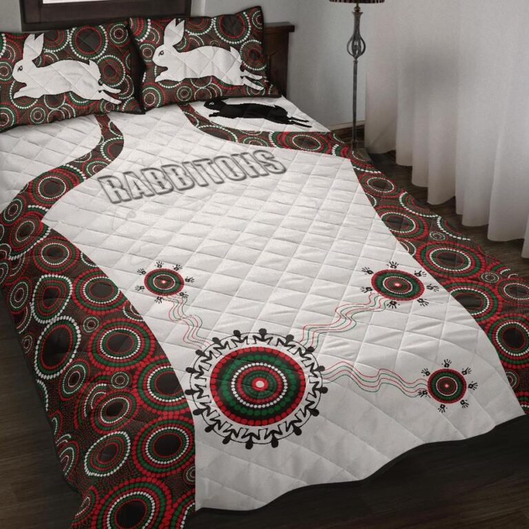 National Rugby League store - Loyal fans of South Sydney Rabbitohs's Quilt + 1/2 Pillow Cases:vintage National Rugby League suit,uniform,apparel,shirts,merch,hoodie,jackets,shorts,sweatshirt,outfits,clothes