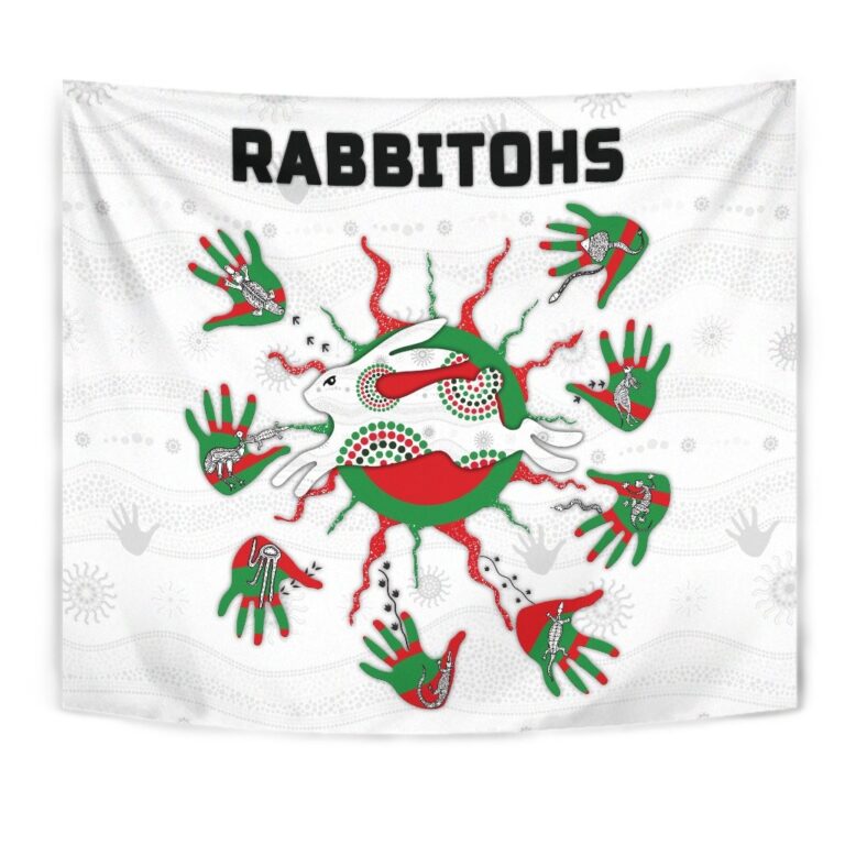 National Rugby League store - Loyal fans of South Sydney Rabbitohs's Wall Tapestry:vintage National Rugby League suit,uniform,apparel,shirts,merch,hoodie,jackets,shorts,sweatshirt,outfits,clothes