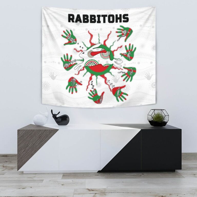 National Rugby League store - Loyal fans of South Sydney Rabbitohs's Wall Tapestry:vintage National Rugby League suit,uniform,apparel,shirts,merch,hoodie,jackets,shorts,sweatshirt,outfits,clothes