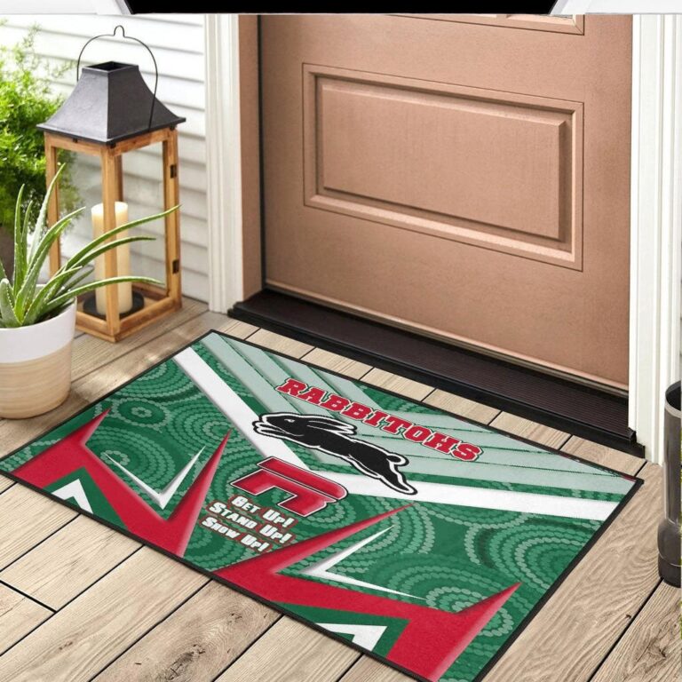 National Rugby League store - Loyal fans of South Sydney Rabbitohs's Doormat:vintage National Rugby League suit,uniform,apparel,shirts,merch,hoodie,jackets,shorts,sweatshirt,outfits,clothes