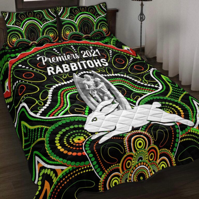 National Rugby League store - Loyal fans of South Sydney Rabbitohs's Quilt + 1/2 Pillow Cases:vintage National Rugby League suit,uniform,apparel,shirts,merch,hoodie,jackets,shorts,sweatshirt,outfits,clothes