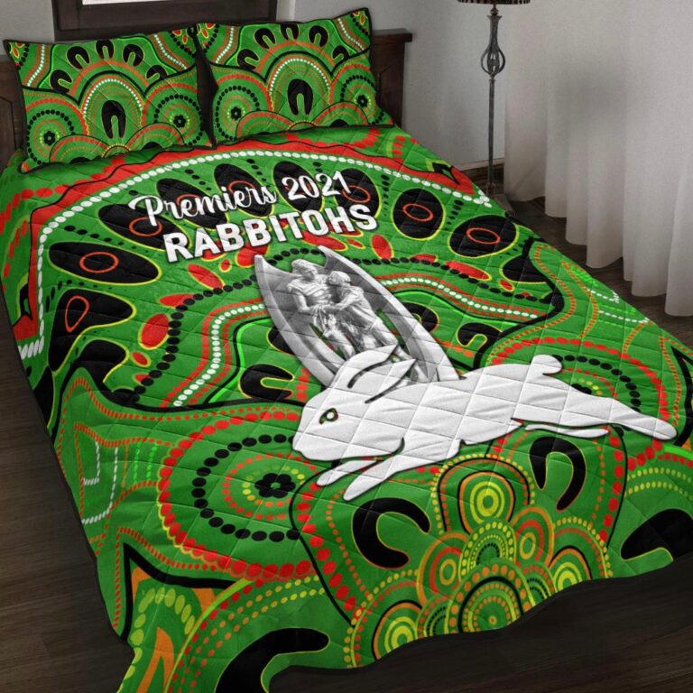 National Rugby League store - Loyal fans of South Sydney Rabbitohs's Quilt + 1/2 Pillow Cases:vintage National Rugby League suit,uniform,apparel,shirts,merch,hoodie,jackets,shorts,sweatshirt,outfits,clothes