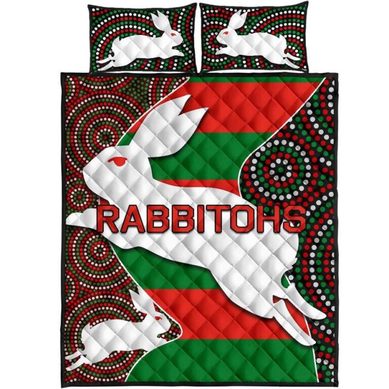 National Rugby League store - Loyal fans of South Sydney Rabbitohs's Quilt + 1/2 Pillow Cases:vintage National Rugby League suit,uniform,apparel,shirts,merch,hoodie,jackets,shorts,sweatshirt,outfits,clothes