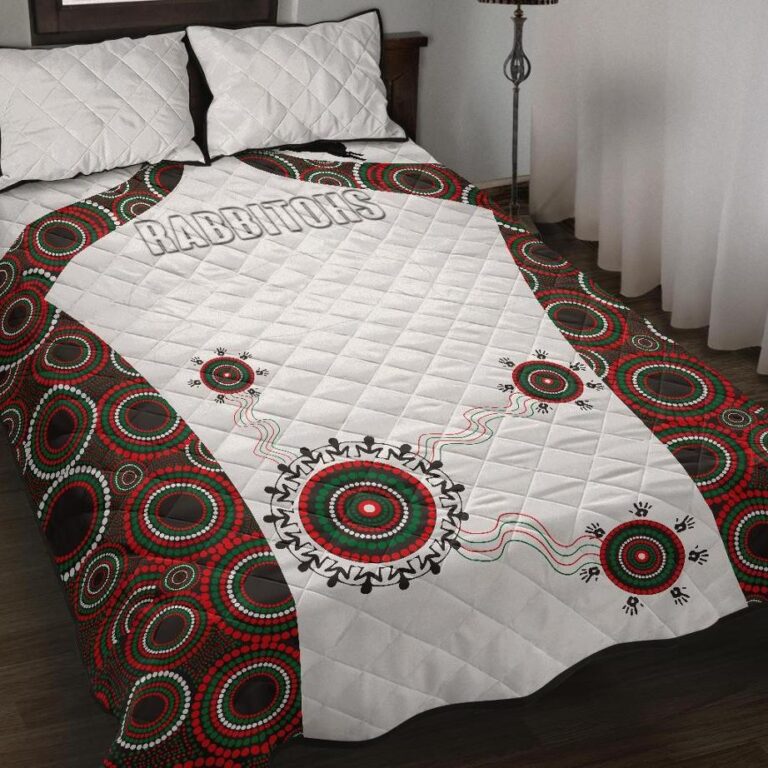 National Rugby League store - Loyal fans of South Sydney Rabbitohs's Quilt + 1/2 Pillow Cases:vintage National Rugby League suit,uniform,apparel,shirts,merch,hoodie,jackets,shorts,sweatshirt,outfits,clothes