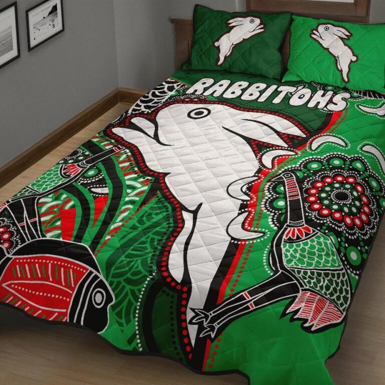 National Rugby League store - Loyal fans of South Sydney Rabbitohs's Quilt + 1/2 Pillow Cases:vintage National Rugby League suit,uniform,apparel,shirts,merch,hoodie,jackets,shorts,sweatshirt,outfits,clothes