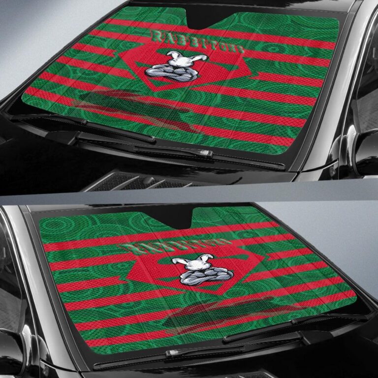 National Rugby League store - Loyal fans of South Sydney Rabbitohs's Auto Sun Shades:vintage National Rugby League suit,uniform,apparel,shirts,merch,hoodie,jackets,shorts,sweatshirt,outfits,clothes