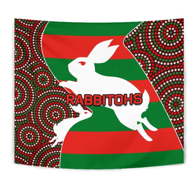 National Rugby League store - Loyal fans of South Sydney Rabbitohs's Wall Tapestry:vintage National Rugby League suit,uniform,apparel,shirts,merch,hoodie,jackets,shorts,sweatshirt,outfits,clothes