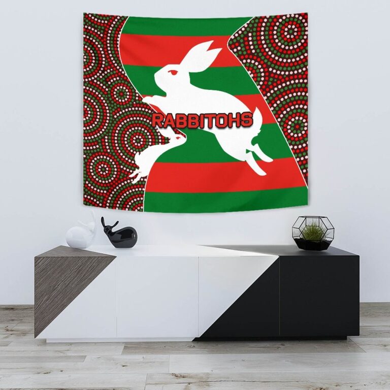 National Rugby League store - Loyal fans of South Sydney Rabbitohs's Wall Tapestry:vintage National Rugby League suit,uniform,apparel,shirts,merch,hoodie,jackets,shorts,sweatshirt,outfits,clothes