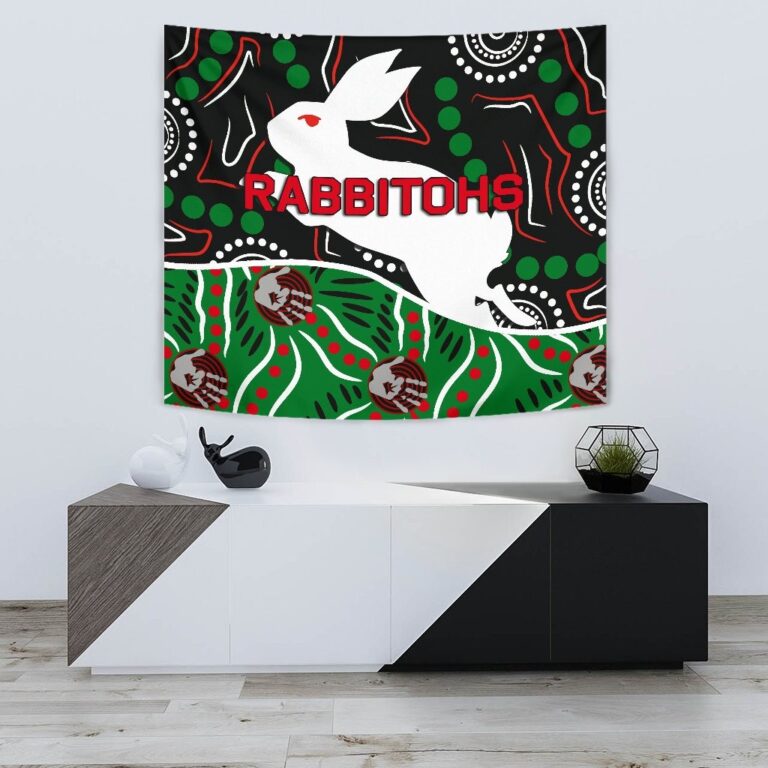 National Rugby League store - Loyal fans of South Sydney Rabbitohs's Wall Tapestry:vintage National Rugby League suit,uniform,apparel,shirts,merch,hoodie,jackets,shorts,sweatshirt,outfits,clothes