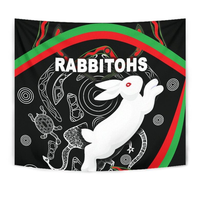 National Rugby League store - Loyal fans of South Sydney Rabbitohs's Wall Tapestry:vintage National Rugby League suit,uniform,apparel,shirts,merch,hoodie,jackets,shorts,sweatshirt,outfits,clothes