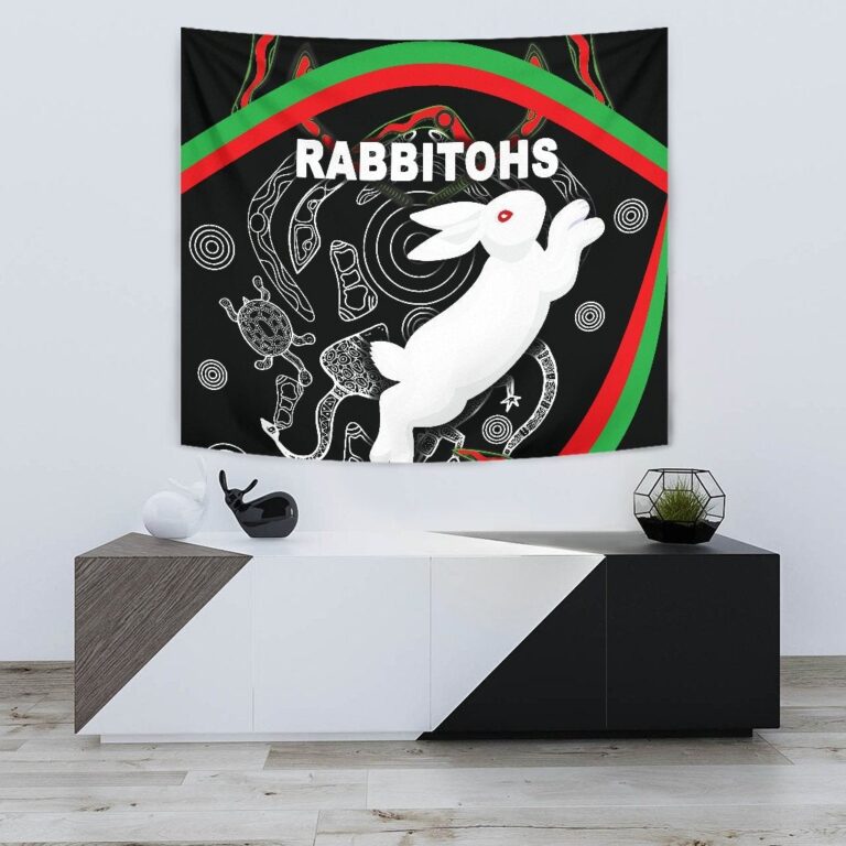National Rugby League store - Loyal fans of South Sydney Rabbitohs's Wall Tapestry:vintage National Rugby League suit,uniform,apparel,shirts,merch,hoodie,jackets,shorts,sweatshirt,outfits,clothes