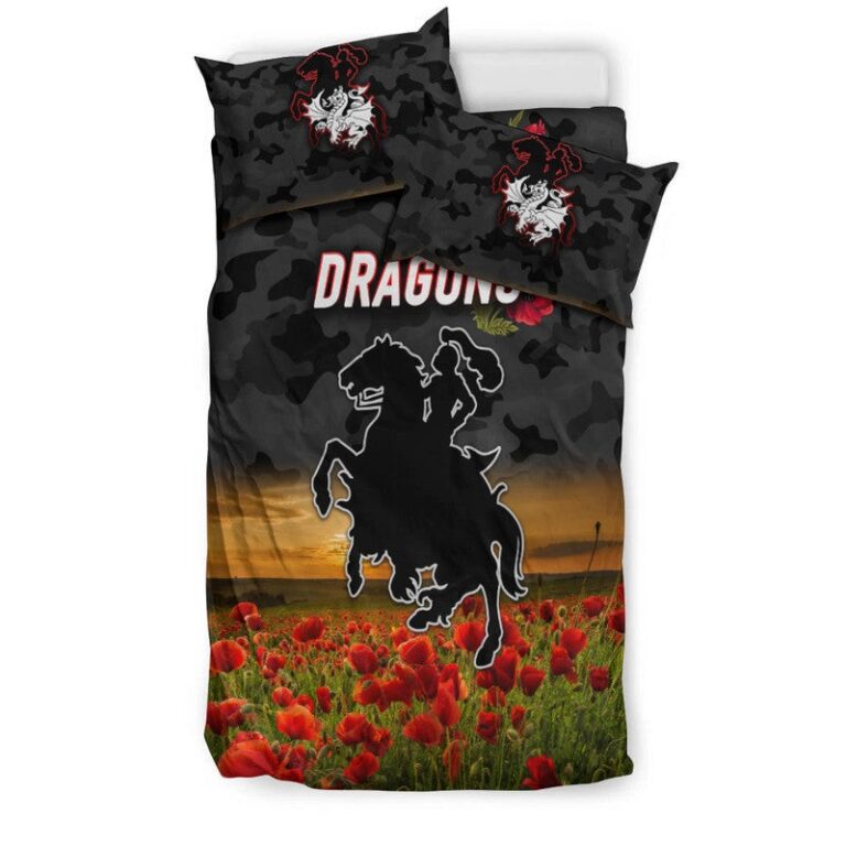 National Rugby League store - Loyal fans of St George Illawarra Dragons's Bedding Duvet Cover + 1/2 Pillow Cases:vintage National Rugby League suit,uniform,apparel,shirts,merch,hoodie,jackets,shorts,sweatshirt,outfits,clothes