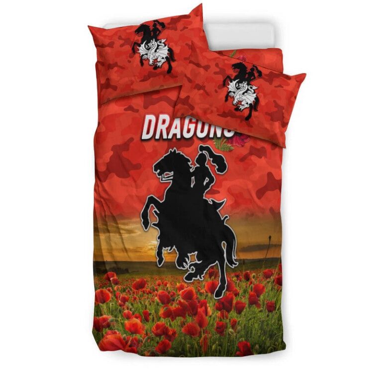 National Rugby League store - Loyal fans of St George Illawarra Dragons's Bedding Duvet Cover + 1/2 Pillow Cases:vintage National Rugby League suit,uniform,apparel,shirts,merch,hoodie,jackets,shorts,sweatshirt,outfits,clothes