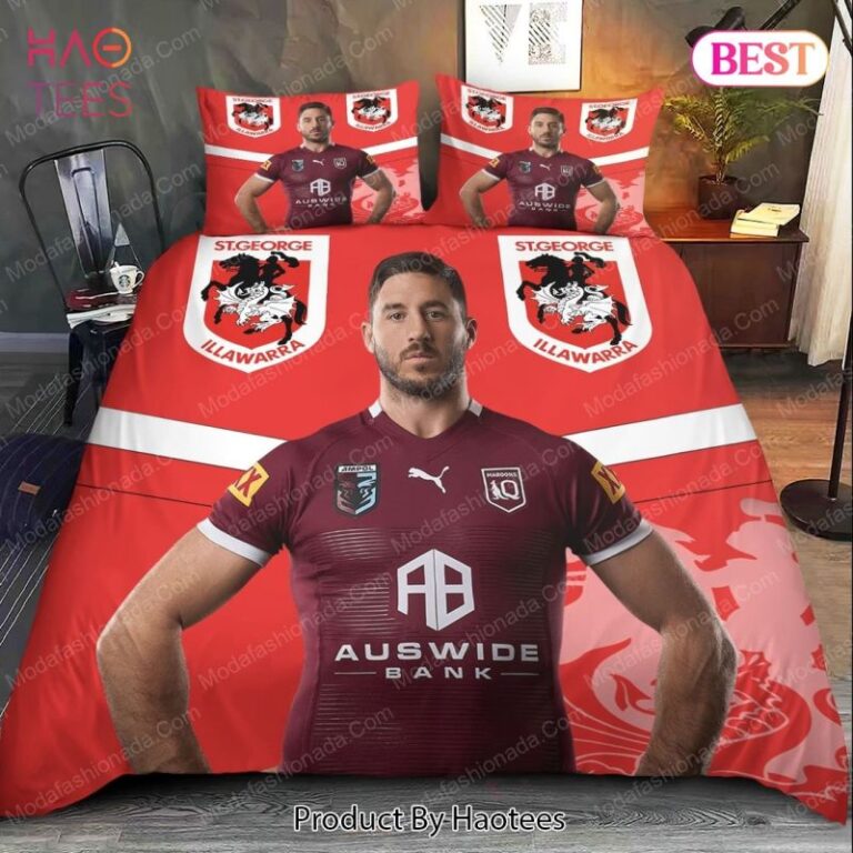 National Rugby League store - Loyal fans of St. George Illawarra Dragons's Bedding Duvet Cover + 1/2 Pillow Cases:vintage National Rugby League suit,uniform,apparel,shirts,merch,hoodie,jackets,shorts,sweatshirt,outfits,clothes