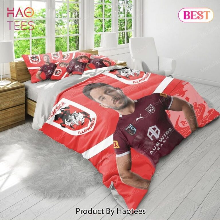 National Rugby League store - Loyal fans of St. George Illawarra Dragons's Bedding Duvet Cover + 1/2 Pillow Cases:vintage National Rugby League suit,uniform,apparel,shirts,merch,hoodie,jackets,shorts,sweatshirt,outfits,clothes