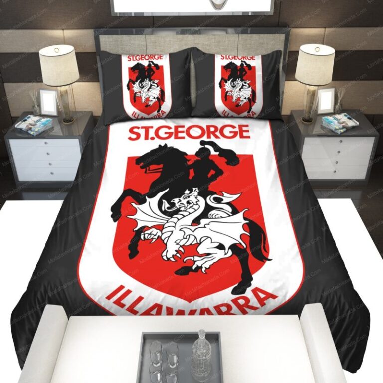 National Rugby League store - Loyal fans of St. George Illawarra Dragons's Bedding Duvet Cover + 1/2 Pillow Cases:vintage National Rugby League suit,uniform,apparel,shirts,merch,hoodie,jackets,shorts,sweatshirt,outfits,clothes