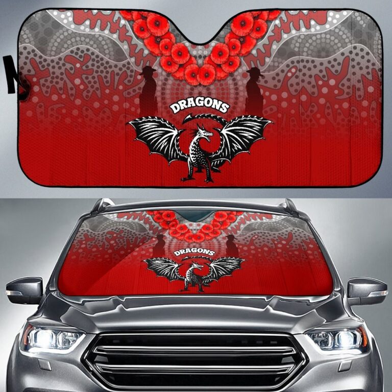 National Rugby League store - Loyal fans of St George Illawarra Dragons's Auto Sun Shades:vintage National Rugby League suit,uniform,apparel,shirts,merch,hoodie,jackets,shorts,sweatshirt,outfits,clothes