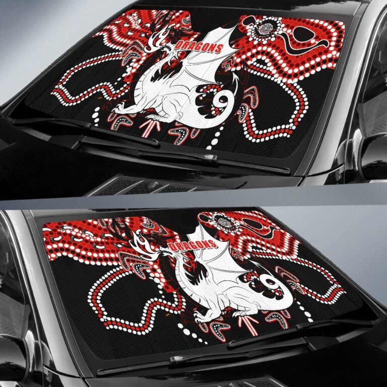 National Rugby League store - Loyal fans of St George Illawarra Dragons's Auto Sun Shades:vintage National Rugby League suit,uniform,apparel,shirts,merch,hoodie,jackets,shorts,sweatshirt,outfits,clothes