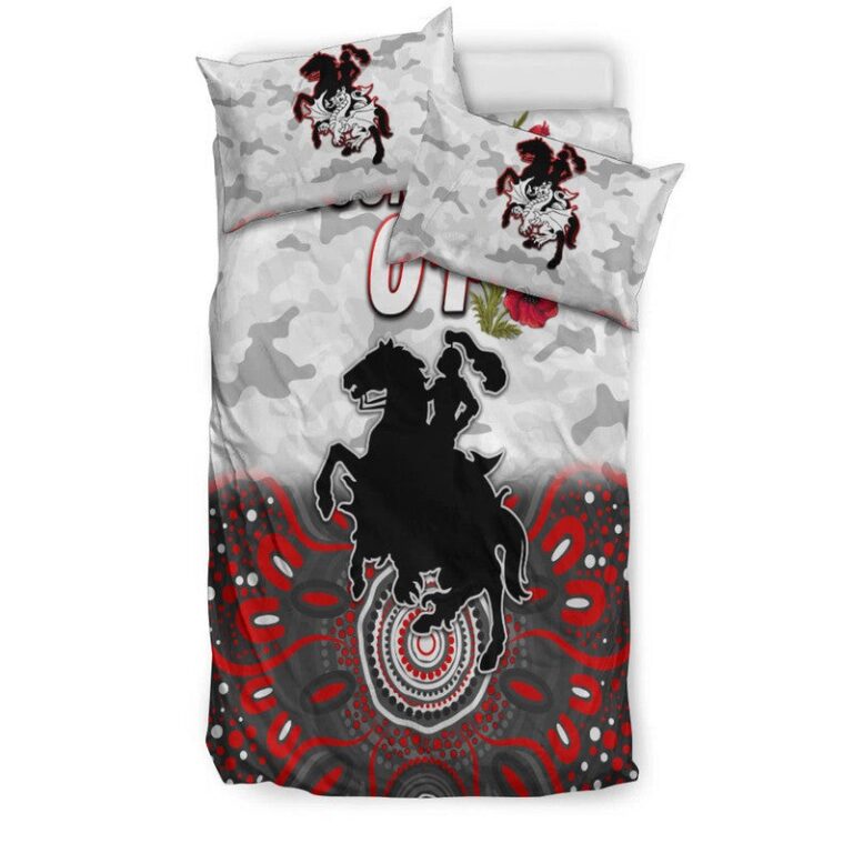 National Rugby League store - Loyal fans of St George Illawarra Dragons's Bedding Duvet Cover + 1/2 Pillow Cases:vintage National Rugby League suit,uniform,apparel,shirts,merch,hoodie,jackets,shorts,sweatshirt,outfits,clothes