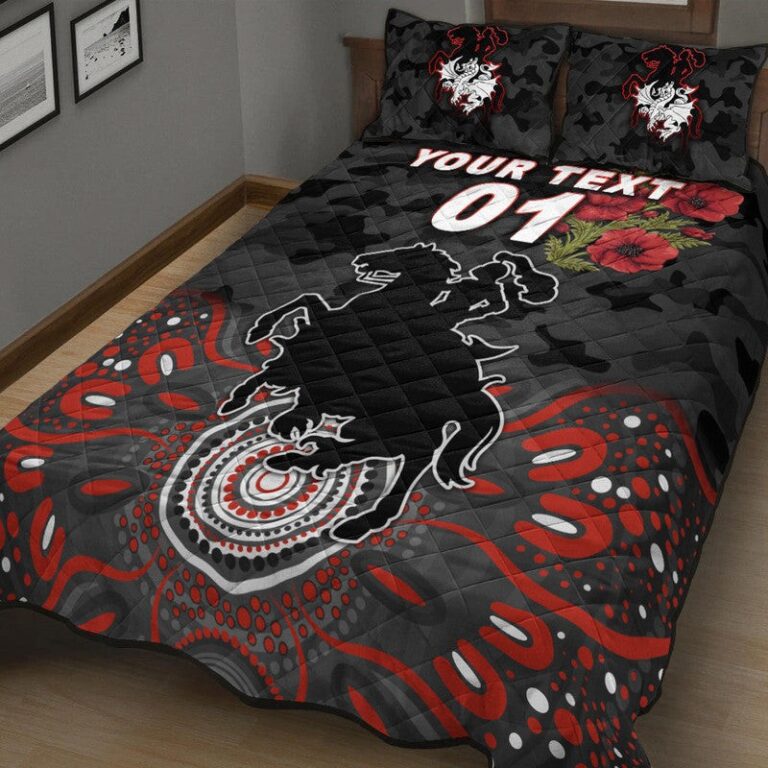 National Rugby League store - Loyal fans of St George Illawarra Dragons's Quilt + 1/2 Pillow Cases:vintage National Rugby League suit,uniform,apparel,shirts,merch,hoodie,jackets,shorts,sweatshirt,outfits,clothes