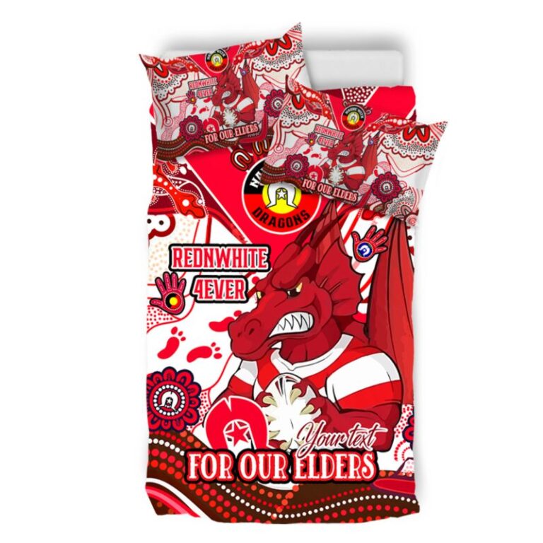 National Rugby League store - Loyal fans of St. George Illawarra Dragons's Bedding Duvet Cover + 1/2 Pillow Cases:vintage National Rugby League suit,uniform,apparel,shirts,merch,hoodie,jackets,shorts,sweatshirt,outfits,clothes