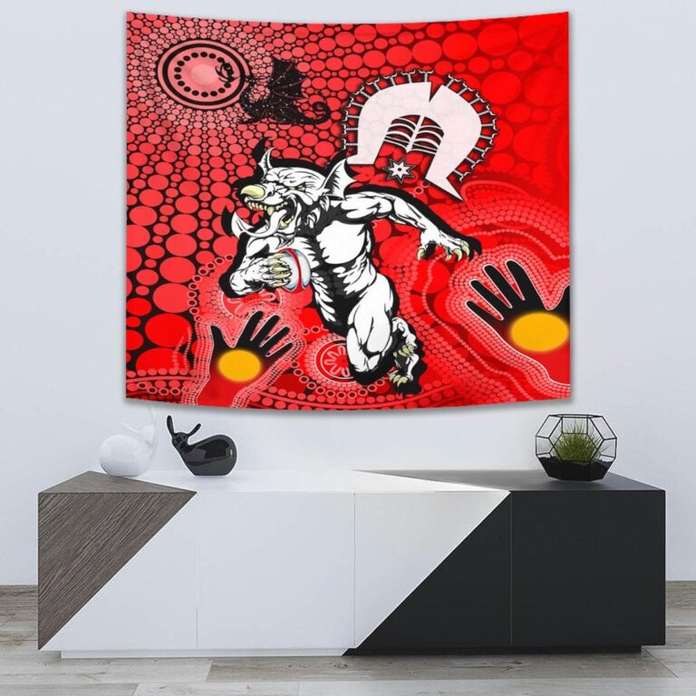 National Rugby League store - Loyal fans of St George Illawarra Dragons's Wall Tapestry:vintage National Rugby League suit,uniform,apparel,shirts,merch,hoodie,jackets,shorts,sweatshirt,outfits,clothes