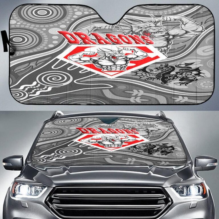 National Rugby League store - Loyal fans of St George Illawarra Dragons's Auto Sun Shades:vintage National Rugby League suit,uniform,apparel,shirts,merch,hoodie,jackets,shorts,sweatshirt,outfits,clothes