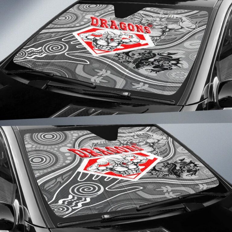 National Rugby League store - Loyal fans of St George Illawarra Dragons's Auto Sun Shades:vintage National Rugby League suit,uniform,apparel,shirts,merch,hoodie,jackets,shorts,sweatshirt,outfits,clothes