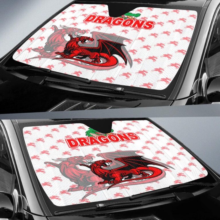 National Rugby League store - Loyal fans of St George Illawarra Dragons's Auto Sun Shades:vintage National Rugby League suit,uniform,apparel,shirts,merch,hoodie,jackets,shorts,sweatshirt,outfits,clothes